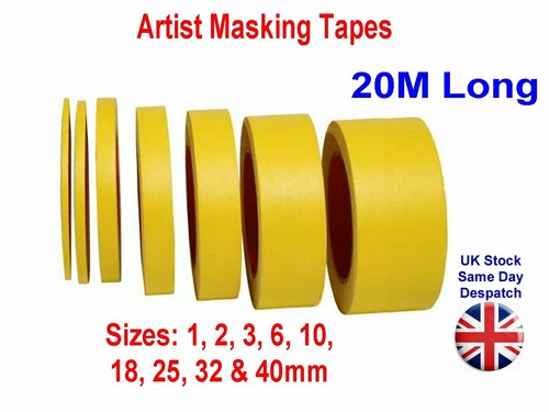 Artist masking tape - masking, sizes