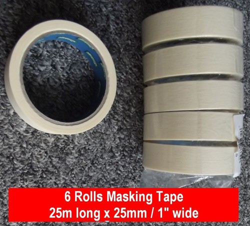 Rolls masking tape - 6, x