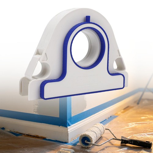 Blue painter tape dispenser - blue,