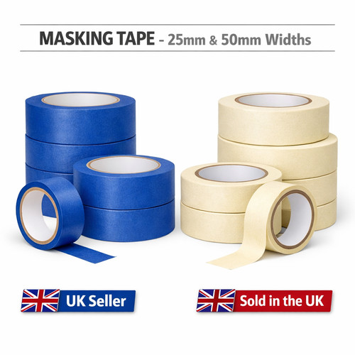 Masking tape 25mm 50mm 50m - 50mm, x