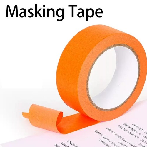 Orange masking tape 20m high - masking,