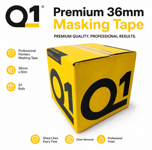 Masking tape 36mm 50m - q1,