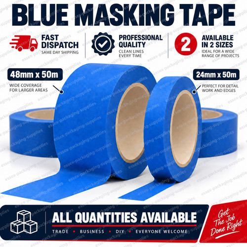 Blue masking tape resistant - masking, uv