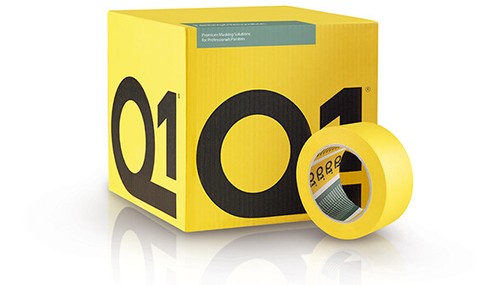 Premium masking tape box - premium,