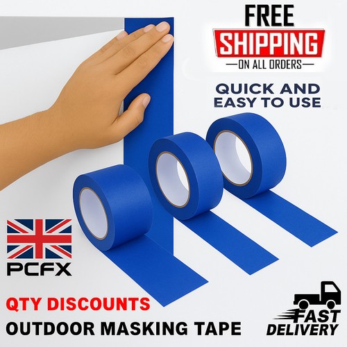 Blue masking tape - tape, 50m