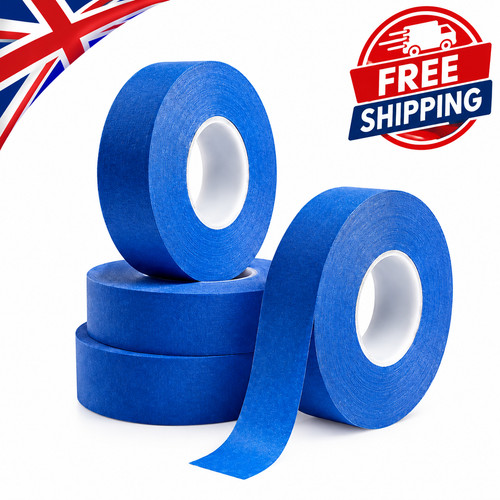 Blue masking tape resistant - blue, uv